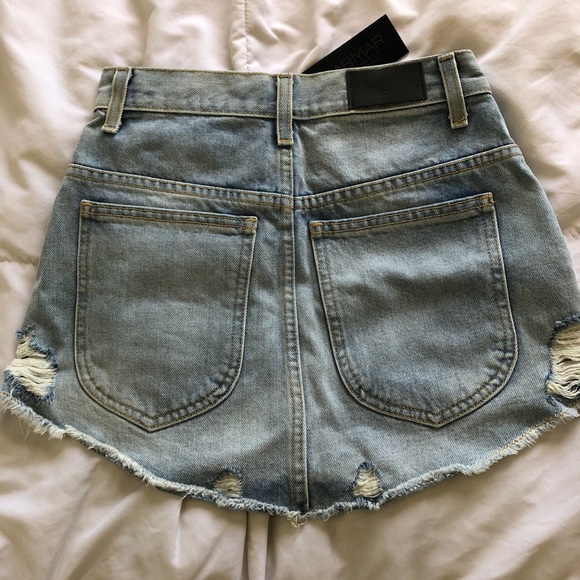 SOLD // LF CARMAR denim Beatrice skirt - Picture 2 of 6